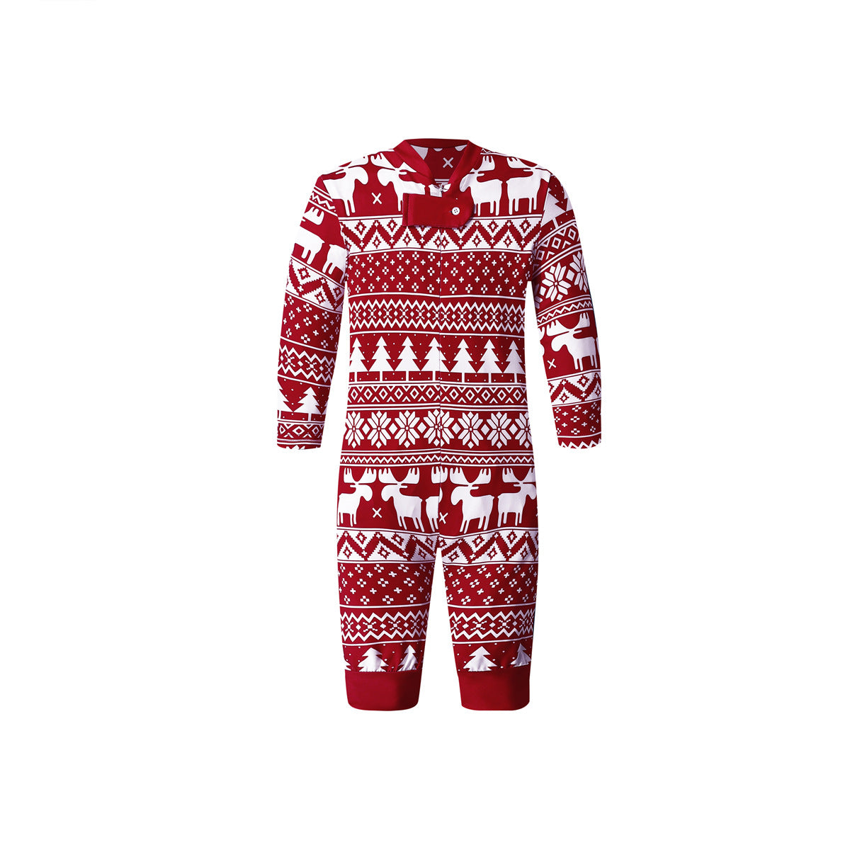 Christmas Print 2pc Suit