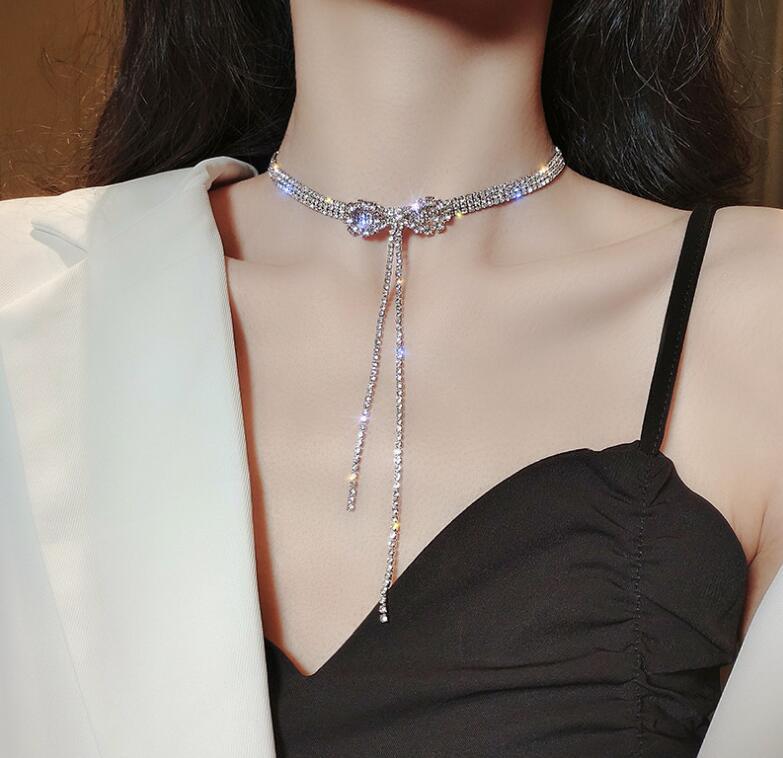 Imitation Pearl Choker Necklace