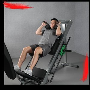 Leg Press Hack Squat Machine Combo, Home & Semi-Commercial Gym