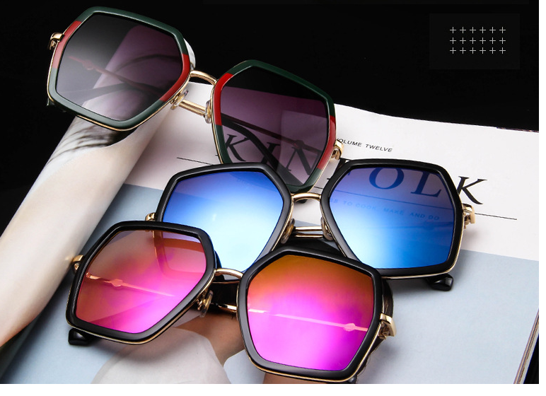 Polygonal Fashion Sunglasses