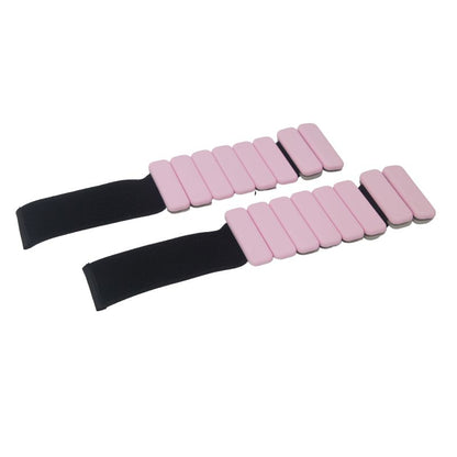 Wearable Wrist & Ankle Weights, Set of 2 (1 LB each), Adjustable, Pink
