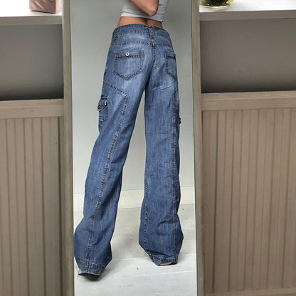 Straight-leg Casual Jeans