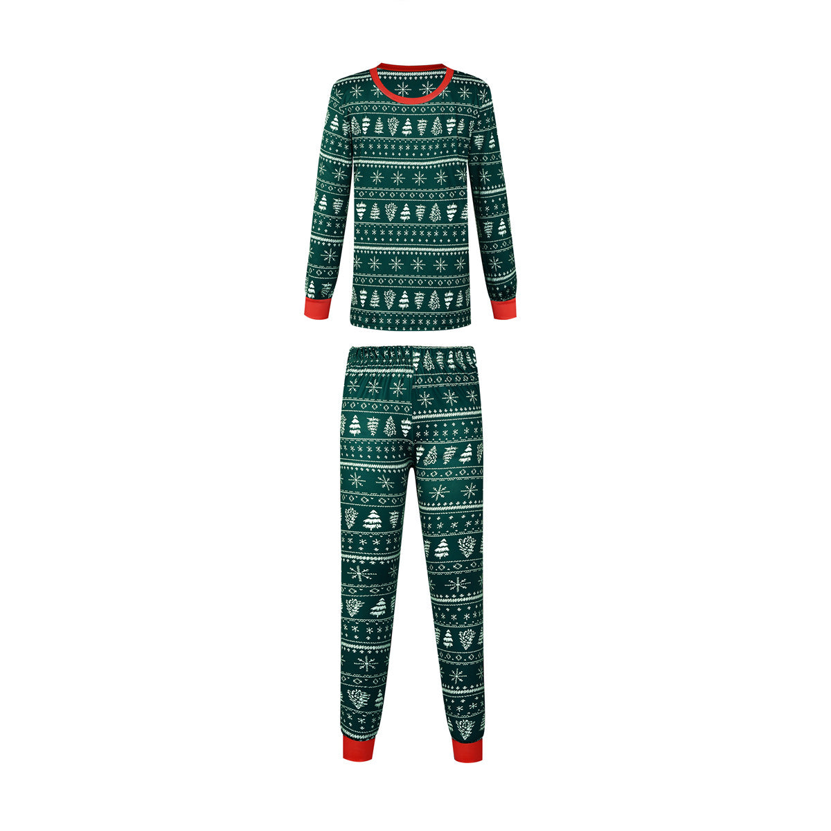 Christmas Print 2pc Suit