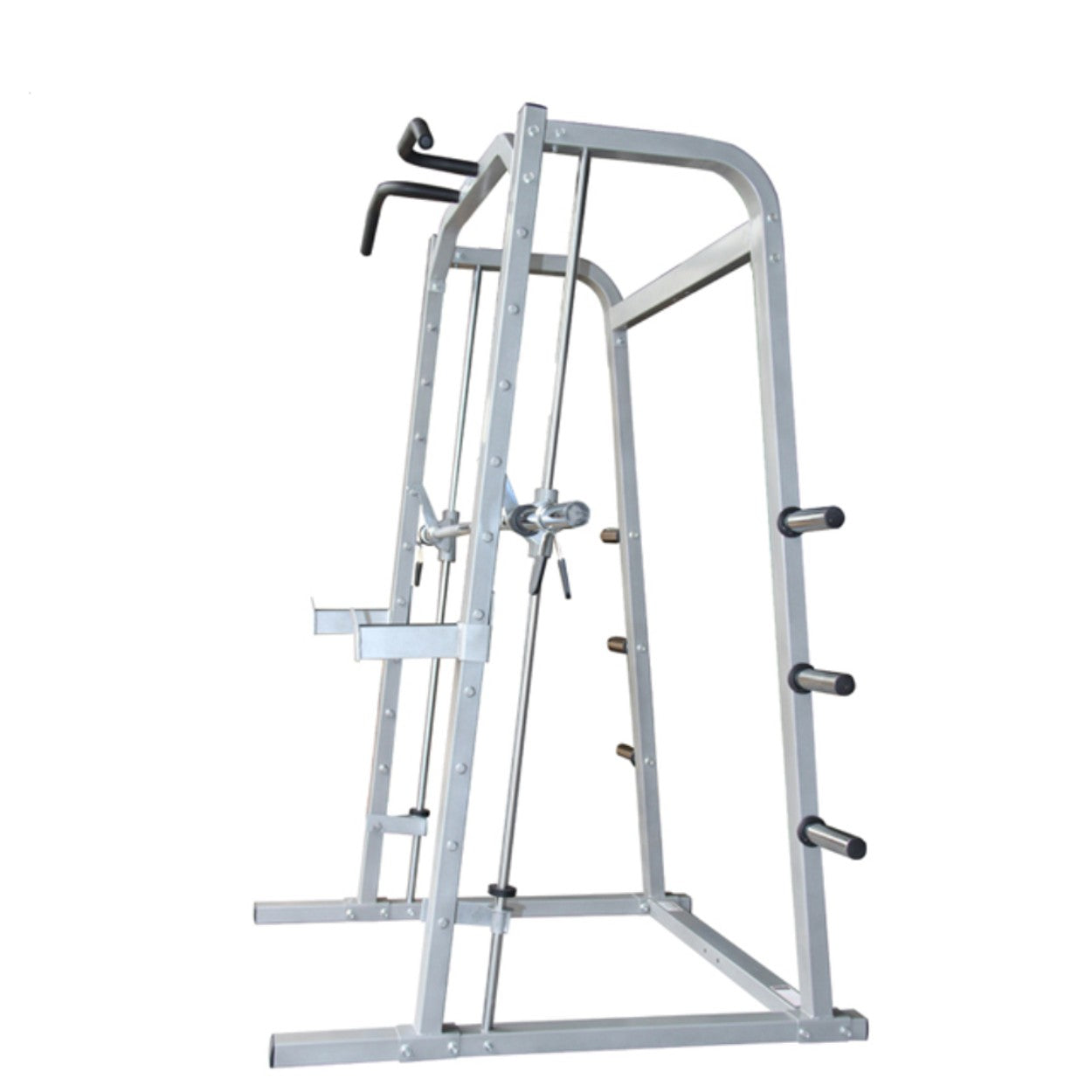 Smith Machine with Linear Bearings ,7° angle free-weight barbell