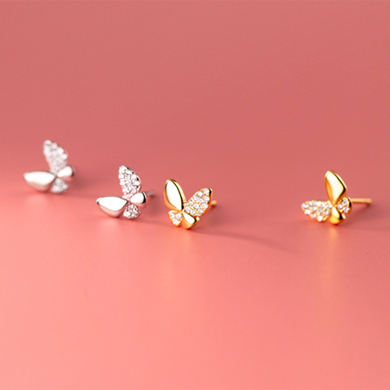 Lovely Butterfly Stud Earrings