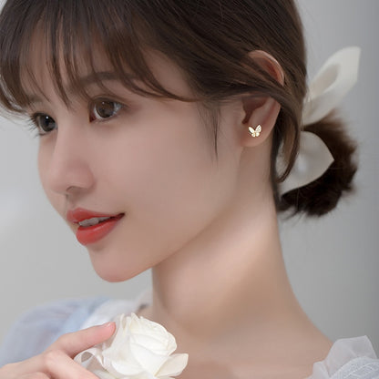 Lovely Butterfly Stud Earrings
