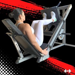 Leg Press Hack Squat Machine Combo, Home & Semi-Commercial Gym