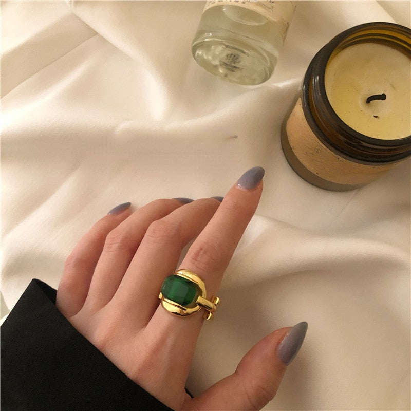 Women Shiny Crystal Ring