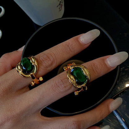 Women Shiny Crystal Ring