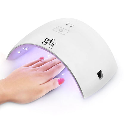 UV LED Nail Lamp, 24W, 2 Timers, White LED, Model SUN9C