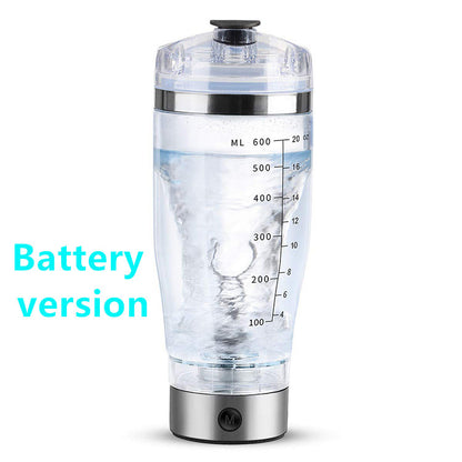 USB Rechargeable Protein Shaker Bottle Electric Mixer Cup Blender Drink  Portable