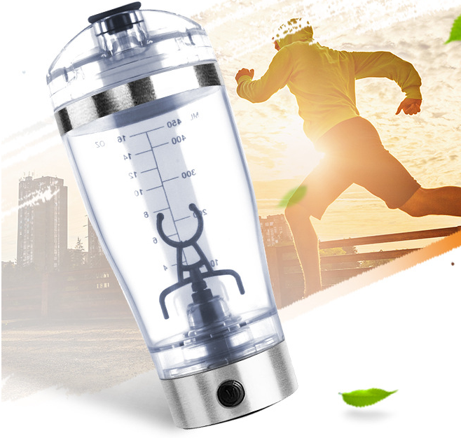 voltrx electric protein shaker bottle is effective and easy to